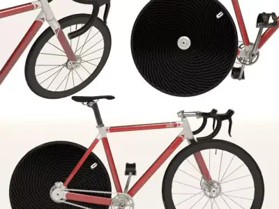 Bicycle road bike 3D model