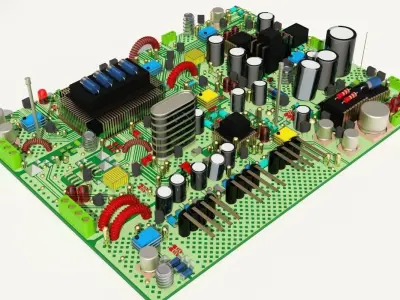  Circuit Board 3D model