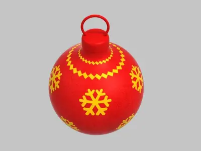 Xmas ball 3D model
