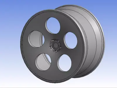 Simple Rim Model 3D print model
