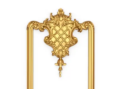 Classic decor ornament 90 3D model