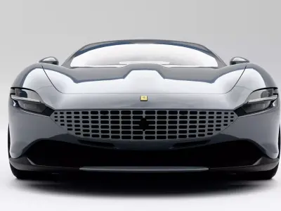 Ferrari Roma 2020 Low-poly 3D model