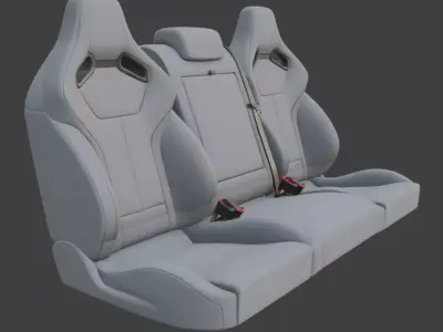 car seat 3d model 3D model