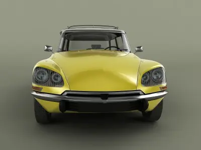 Citroen DS 21 Break 3D model
