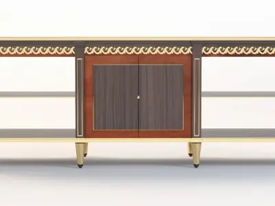 Classic Console Chester Drawer 3D model