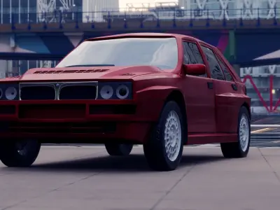Lancia Delta Integrale 3D model