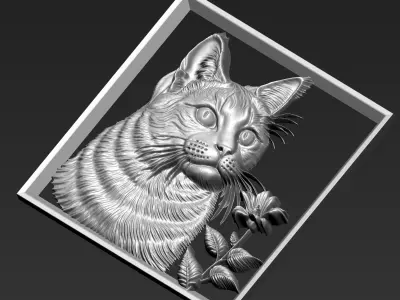 Cat A16 3D print model