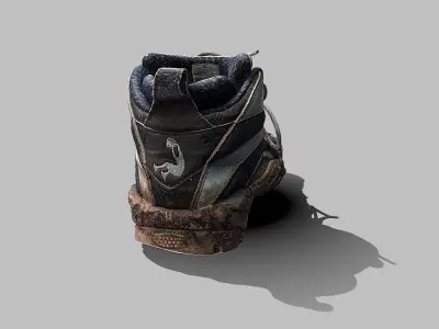 Sneakers Reebok scan 3D model