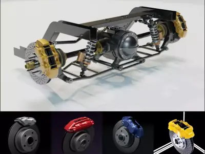 V2 Sport Suspension with Disc brakes pack