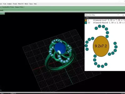 Ring light weight  Free 3D print model