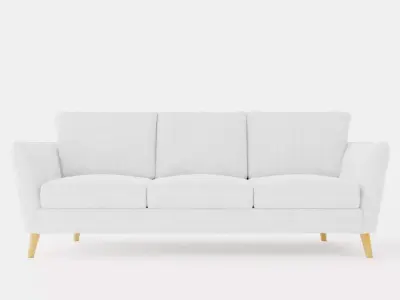 Trend 3 Seater Sofa Low-poly 3D model