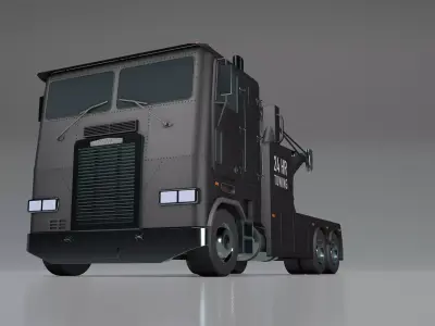 Freightliner TOW TRUCK 3D model