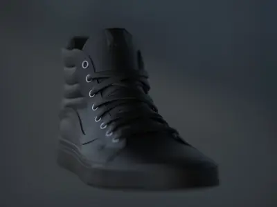 Skater shoes 3D model