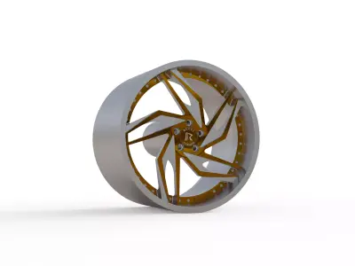 RUCCI FORGED breitling WHEEL 3D PRINT MODEL 3D print model