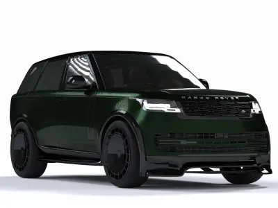 Range Rover 2024 3d Model Low-poly 3D model by goldtravel