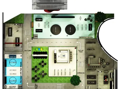 Vespa Exhibition 3D model