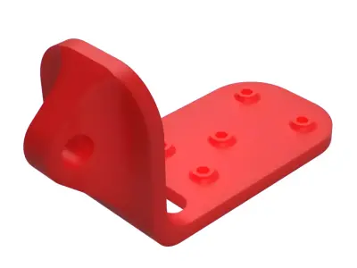 Hook for shoulder strap for T-lite radio jumper 3D print model