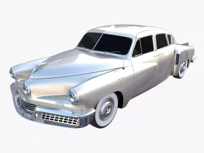 Tucker 48 Gray 3D model