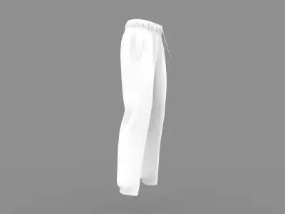 Men pants sport trousers sweatpants Marvelous Designer 3D model