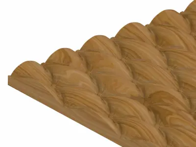 Decorative panel STL 3D model 7