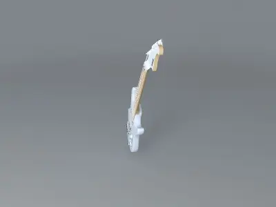 Sands SBG guitar Free 3D model