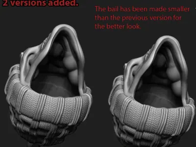 Skull pendant jewelry Gangster vol1 3D print model