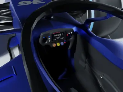 Formula One car 3D model by calebjllee