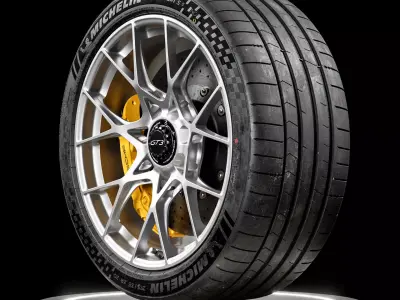 MICHELIN Pilot Sport S 5  275 35 R20 3D model