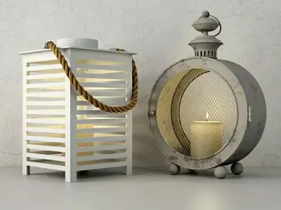 Lanterns by ZARA HOME 3D model