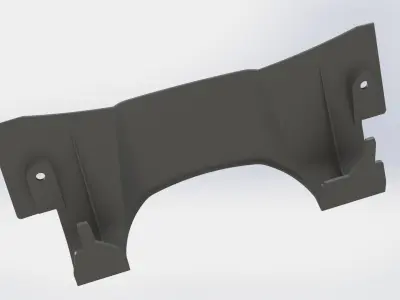 Toyota Corolla KE70 steering column under cover 3D print model