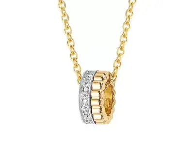 BOUCHERON - QUATRE RADIANT - MINI NECKLACE 3D print model
