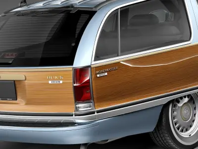 Buick Roadmaster 1996 3D model