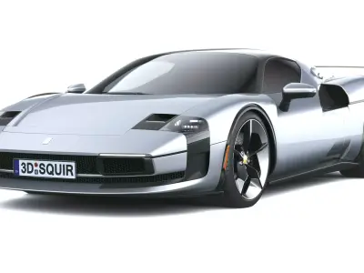 Ferrari SC40 2025 3D model