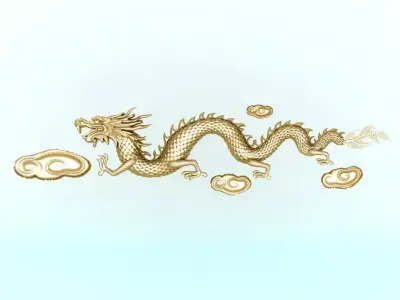 Dragon for jewelry - Dragon for ring - Dragon for pendant 3D print model