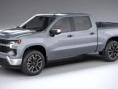 Chevrolet Silverado 1500 LT CG 2022 3D model