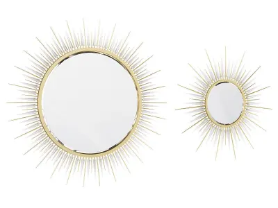 EXPLOSION XL MIRROR Low-poly 3D model