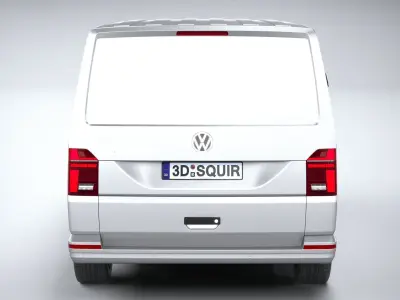 Volkswagen Transporter T6-1 Panelvan 2020 3D model