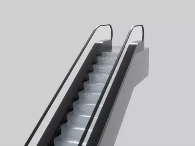 Escalator 3D model