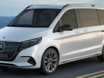 Mercedes-Benz EQV 2024 3D model