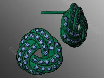 Earrings od54 3D print model