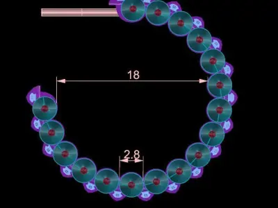 Earring Clash 3D print model