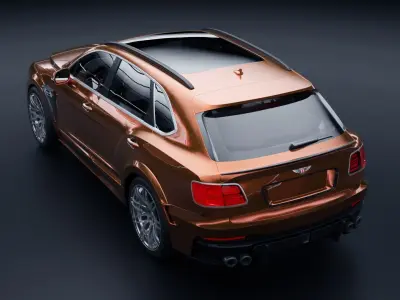 Bentley Bentayga Startech Low-poly 3D model