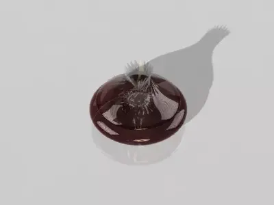 Decanter Red Wine 3D model