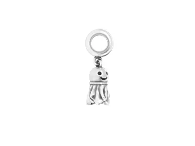 little ghost Charm 3D print model