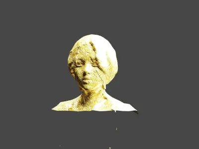  3D romane sculpture model 3D model