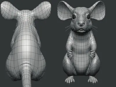 Mouse 3D model