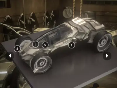 Scenematic car 3d model for bender 3D model