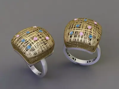 Fusion Ring  3D print model