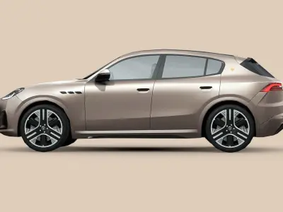 Maserati Grecale Folgore Low-poly 3D model