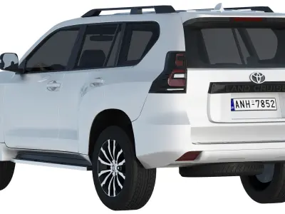Toyota Land Cruiser 2021 3D model